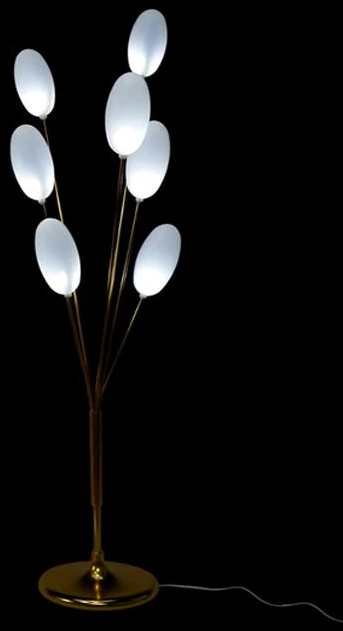 LED Metal Stand With Bulb Light x7 15x8x147